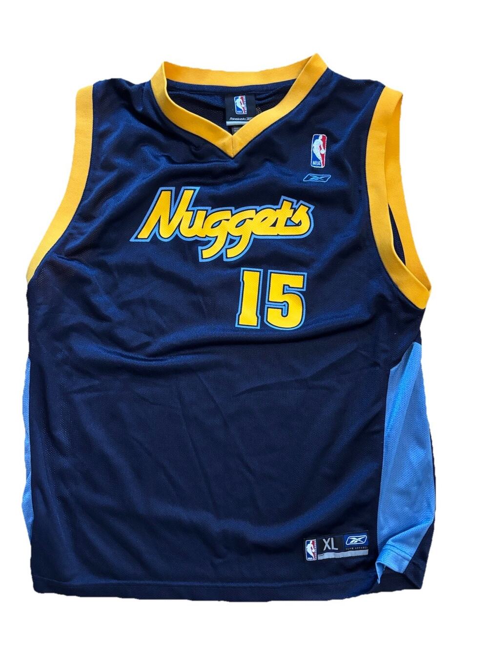 Carmelo Anthony #15 Denver Nuggets Youth Jersey XL 18-20 Reebok NBA Swingman